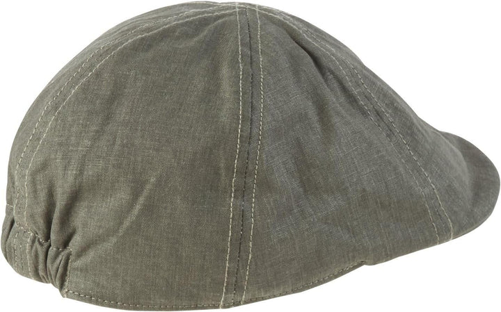 camel active Herren Schiebermütze aus Baumwolle M Grau, M Grau