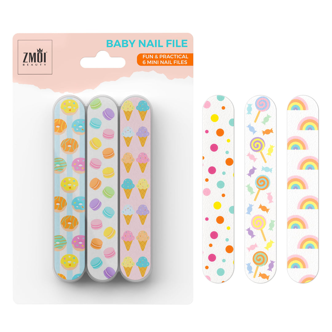 Baby-Nagelfeile, bunt, Mini-Schmirgelbrett, sanfte Pflege, Nagelfeilen, Pflegeutensilien, sicher für