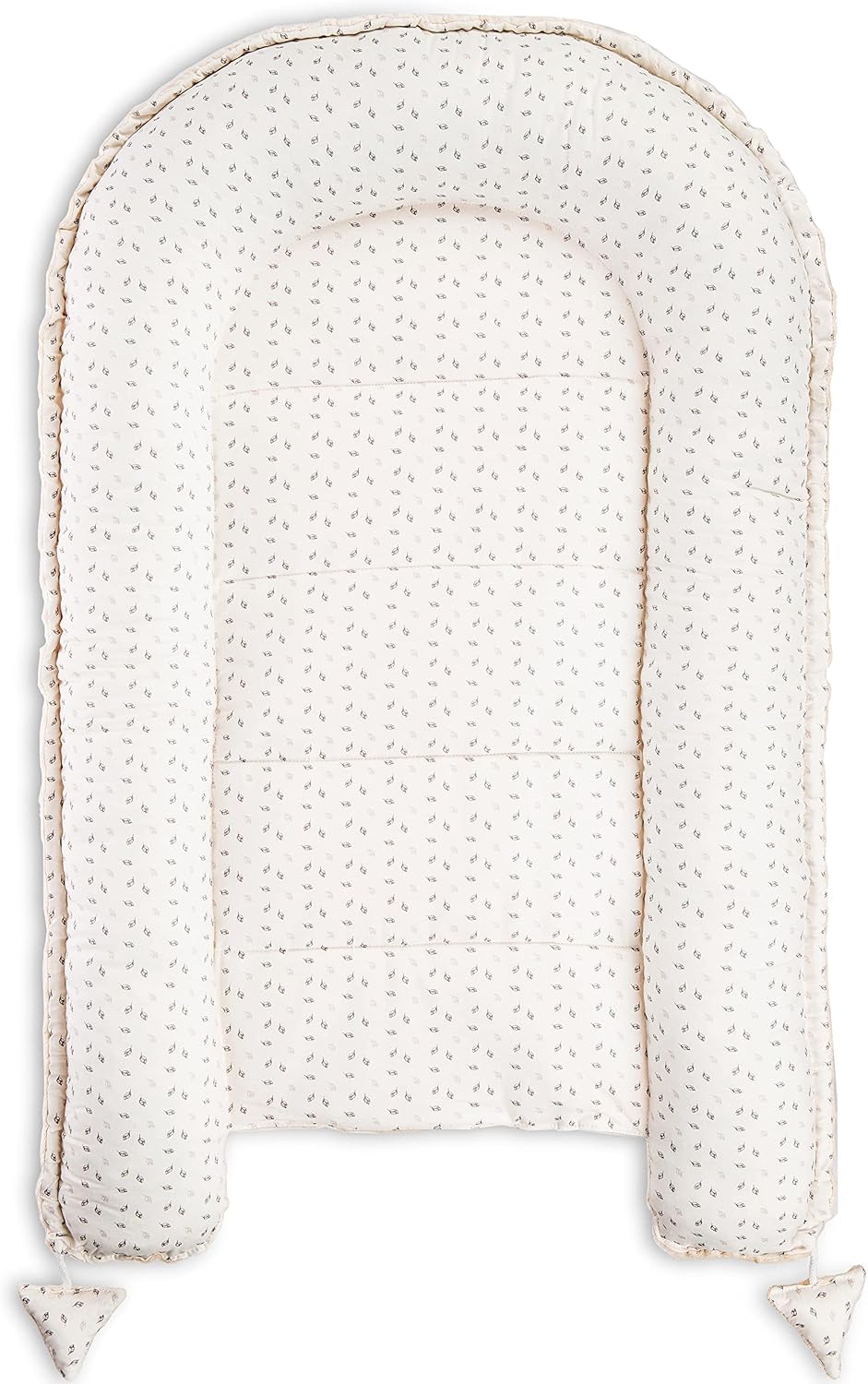 PIMKO Babynest 2seitig Minky Babynestchen für Baby Kuschelnest Babykokon für Säuglinge und Neugebore