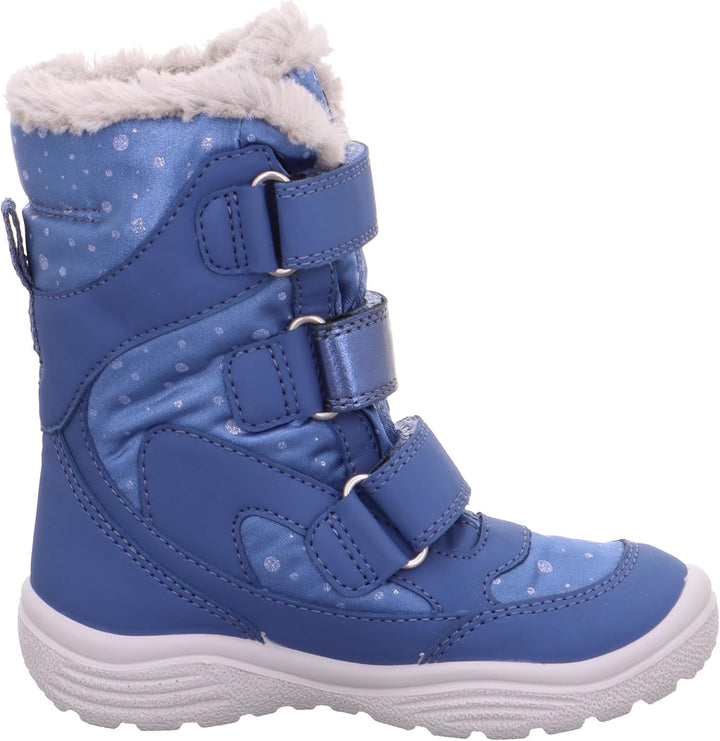 Superfit CRYSTAL Stiefel Gore-Tex 1-009091 Mädchen 25 EU Blau Hellgrau 8010, 25 EU Blau Hellgrau 801