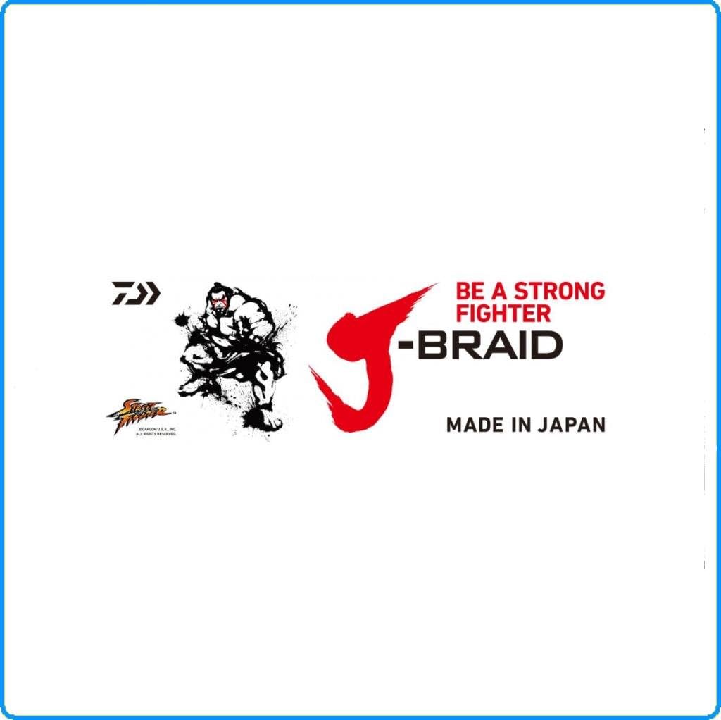 Daiwa J-Braid 8 Braid 300m Chartreuse - geflochtene Angelschnur Dm: 0,20mm, Dm: 0,20mm