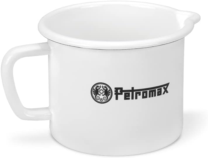 Petromax Emaille Milchtopf (1 Liter, weiss) Weiss 1 Liter, Weiss 1 Liter