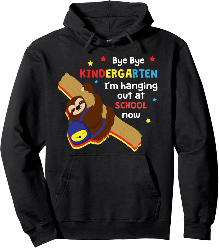 Faultier Kindergarten Schultasche Schule Hoodie Pullover Hoodie