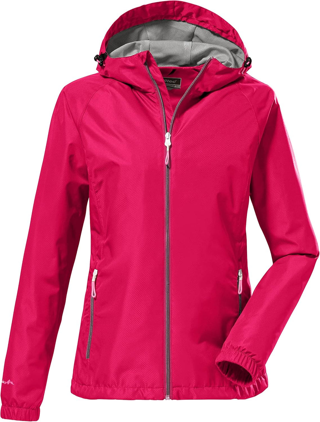 Killtec Damen Kos 15 Wmn Jckt Funktionsjacke mit Kapuze, packbar 40 rose, 40 rose
