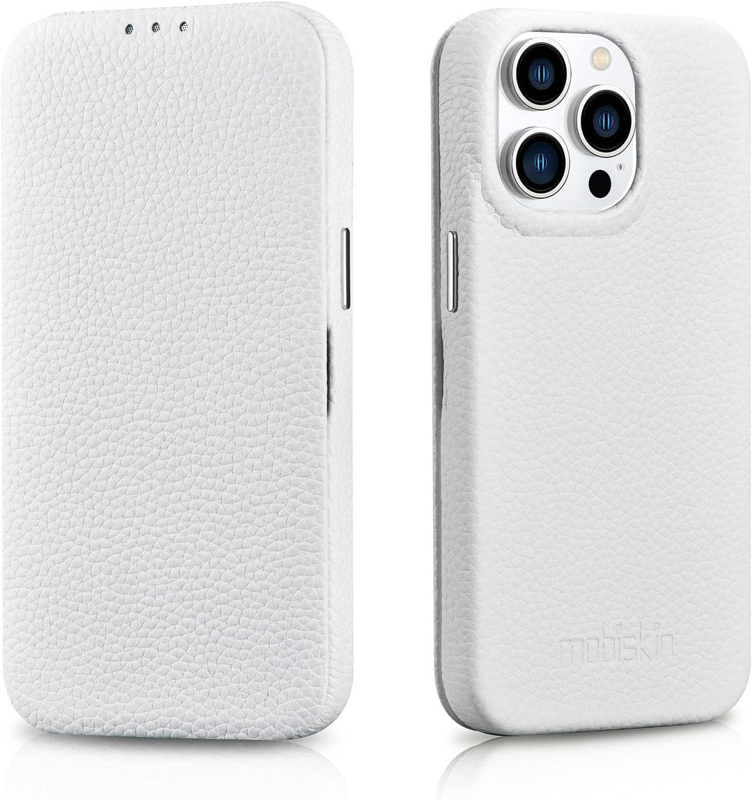 Mobiskin Hülle kompatibel mit Apple iPhone 14 PRO MAX (6,7 Zoll), Handyhülle mit echtem Leder, Case,