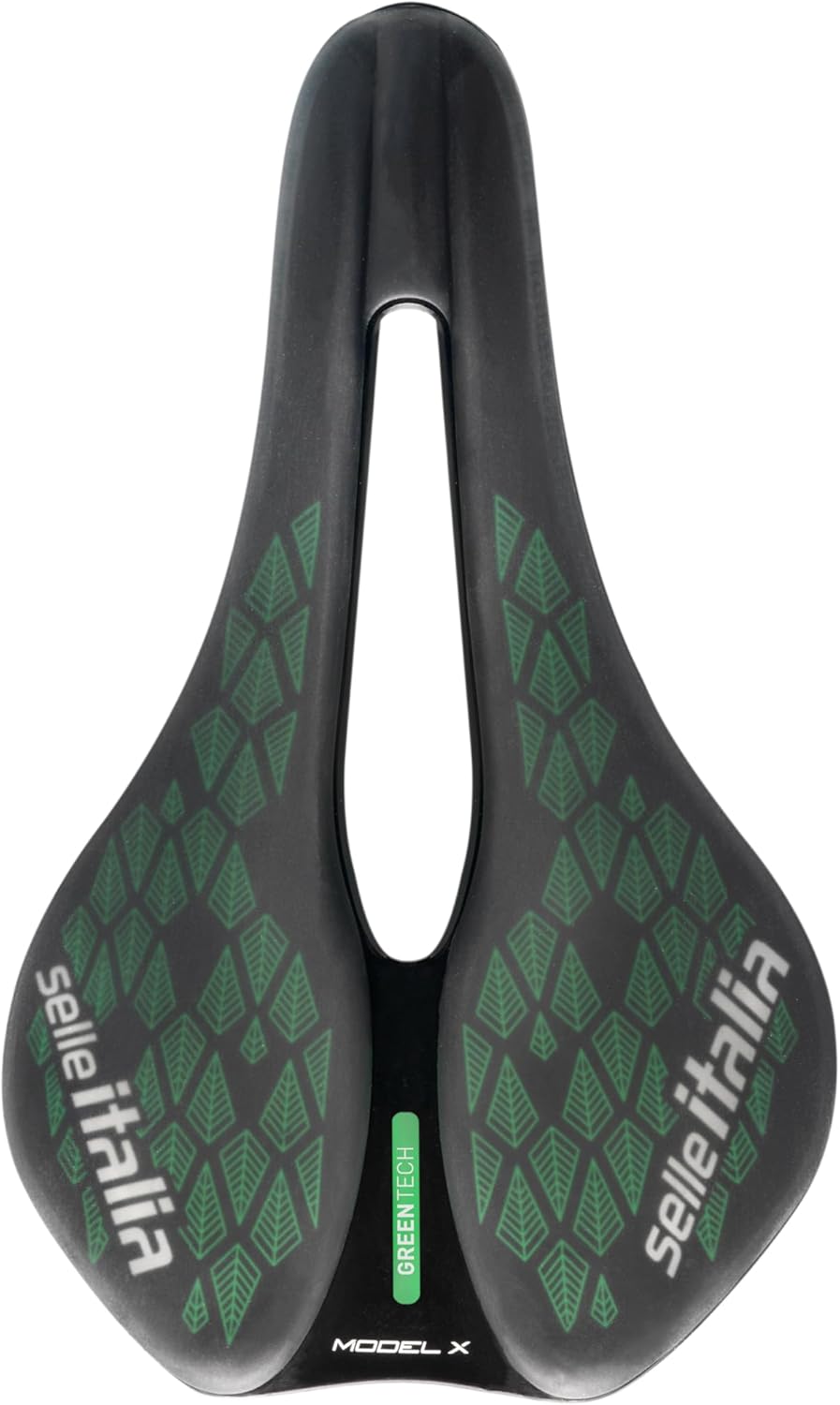 Modell X Grüner Superflow LEAF Sattel – L3