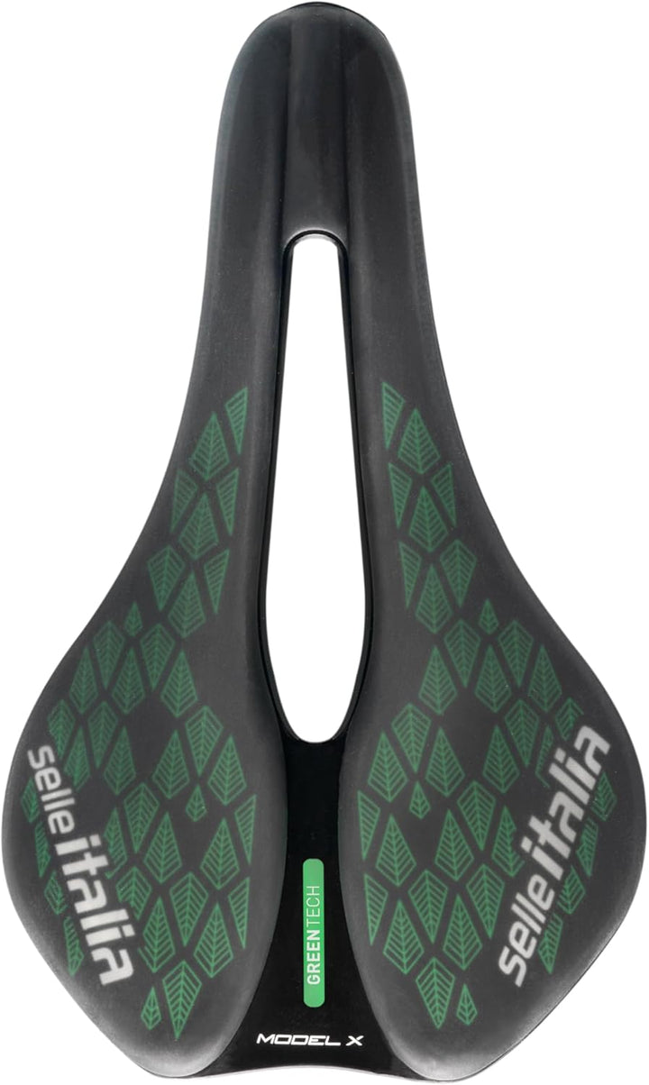 Modell X Grüner Superflow LEAF Sattel – L3