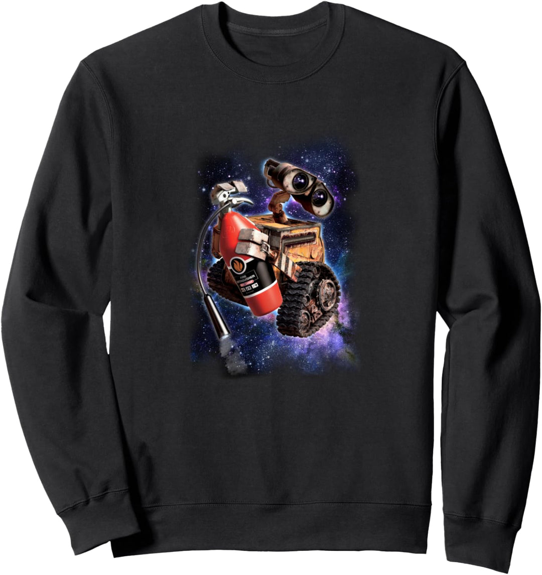 Disney Pixar Wall-E Fire Extinguisher Space Portrait Sweatshirt