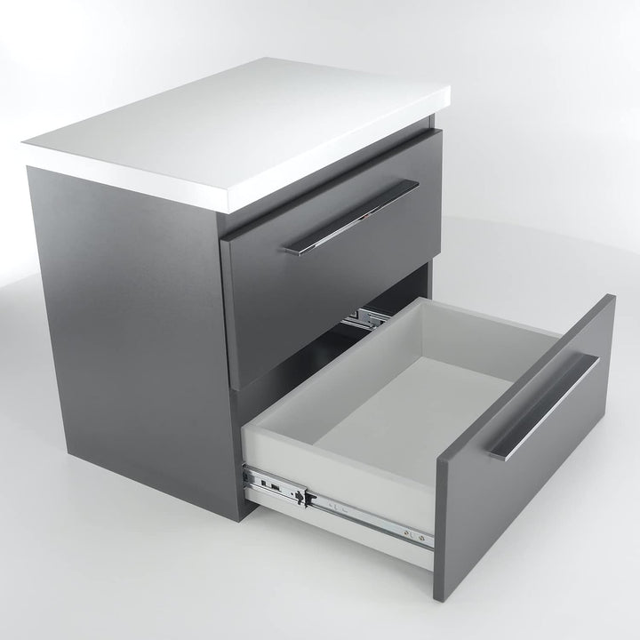 paplinskimoebel Waschbeckenunterschrank für Aufsatzwaschbecken Unterschrank 50 cm 60 cm 80 cm Breit