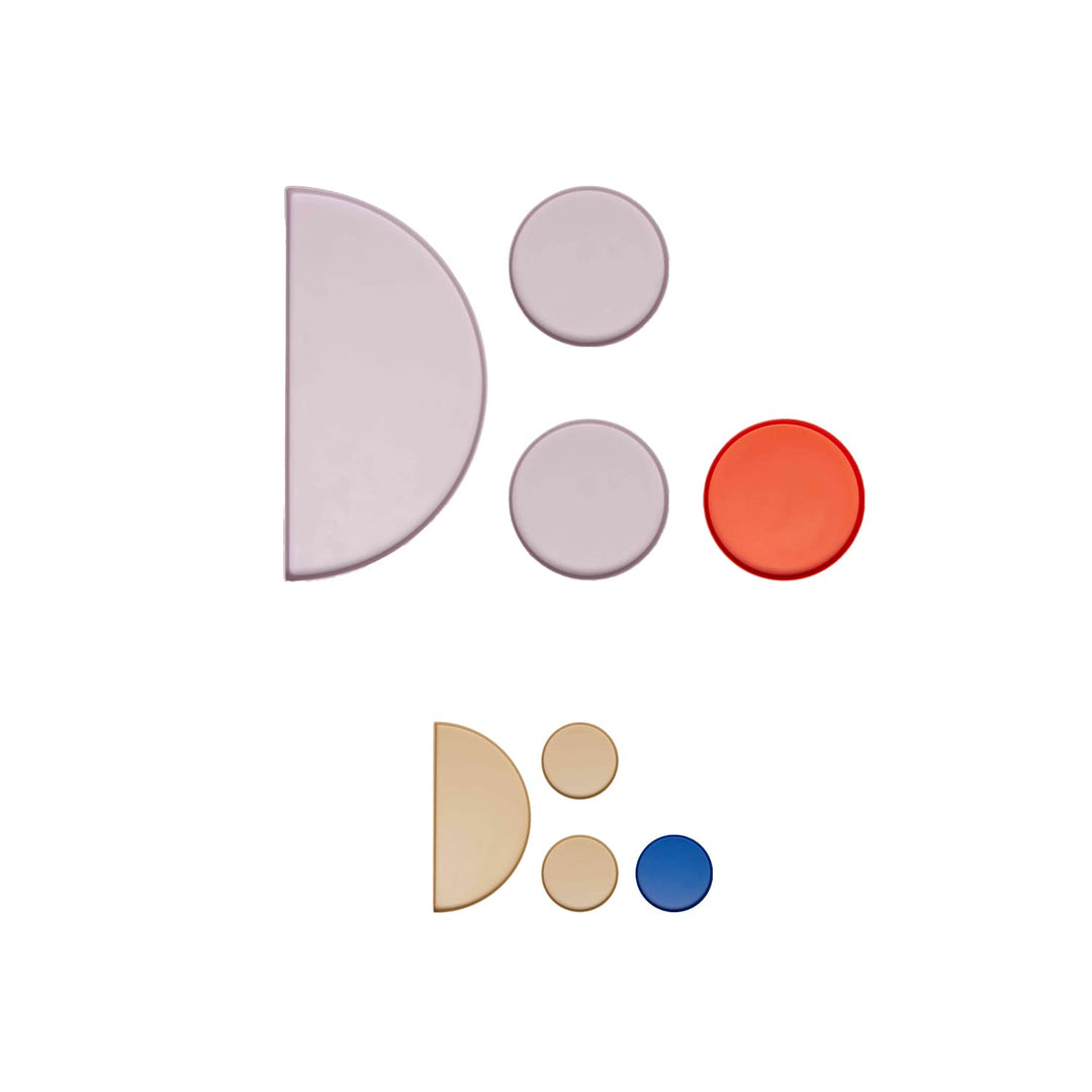 Design Letters Schatz Serviertablett 4 Stück | Tablett Serviertablett Entworfen in Denmark | Deko Ta