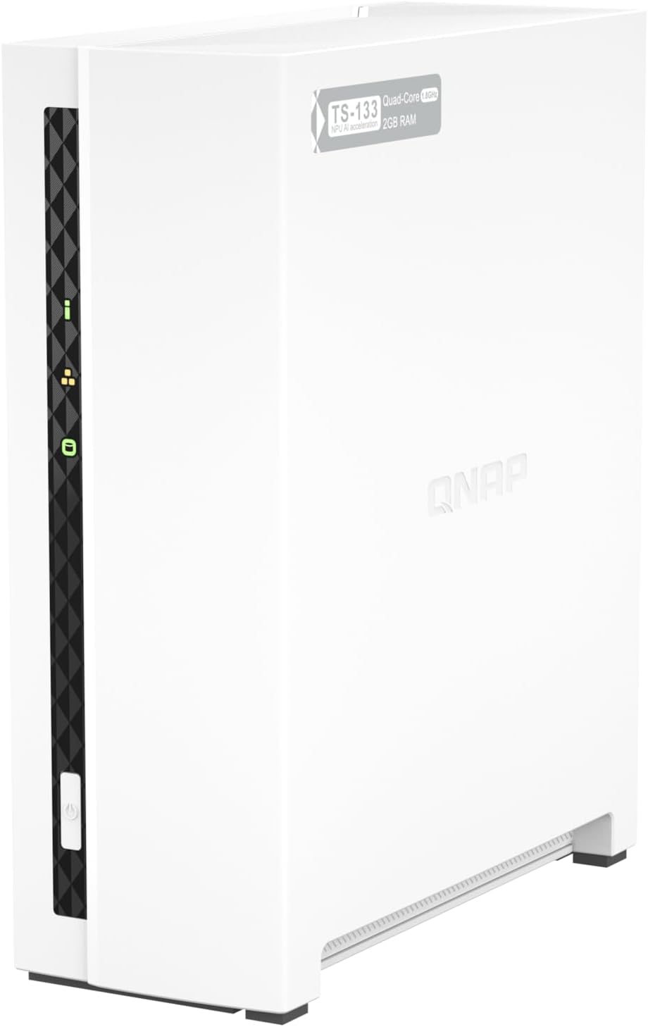 Qnap TS-133 4711103080603 ‎Mechanical Hard Disk NAS 1-bay 2GB RAM