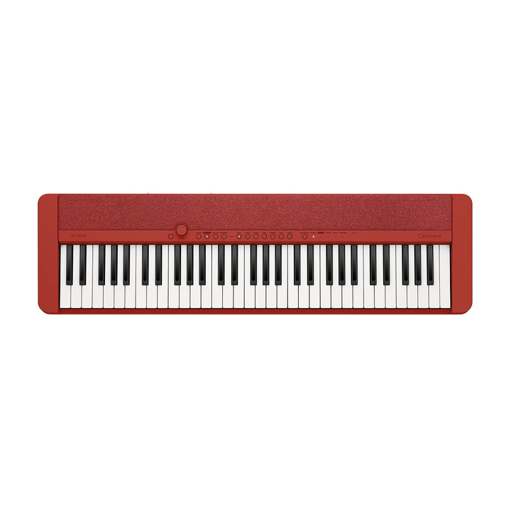 Casio CT-S1RDC2 Piano-Keyboard, Rot, Einheitsgrösse rot Single, rot Single