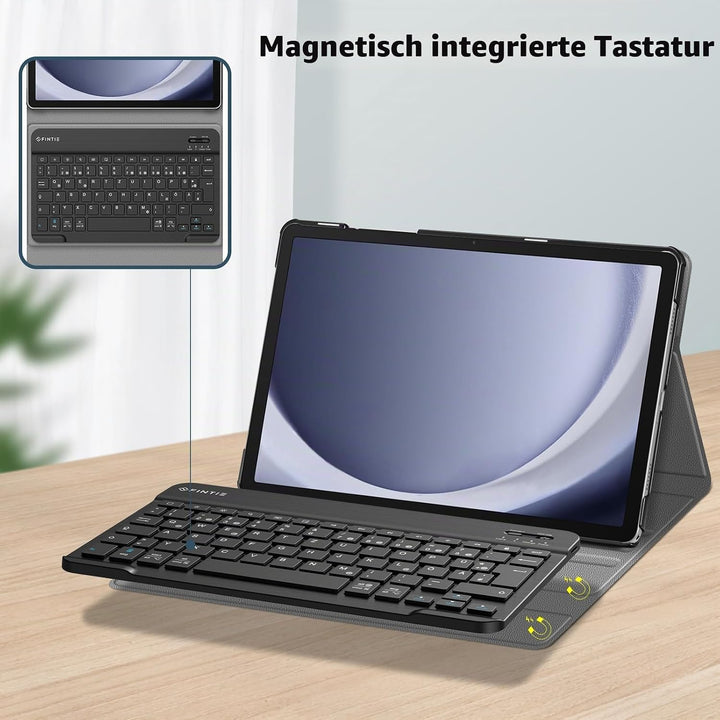 FINTIE Tastatur Hülle für Samsung Galaxy Tab A11+ Plus 11" 2025 / Tab A9+ Plus 11 Zoll 2023 Tablet,