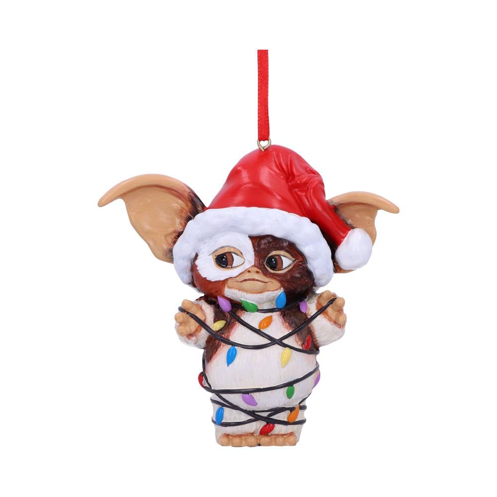 Nemesis Now Gremlins Gizmo in Lichterketten zum Aufhängen, festlich, dekorativ, rot, B5587T1, One Si