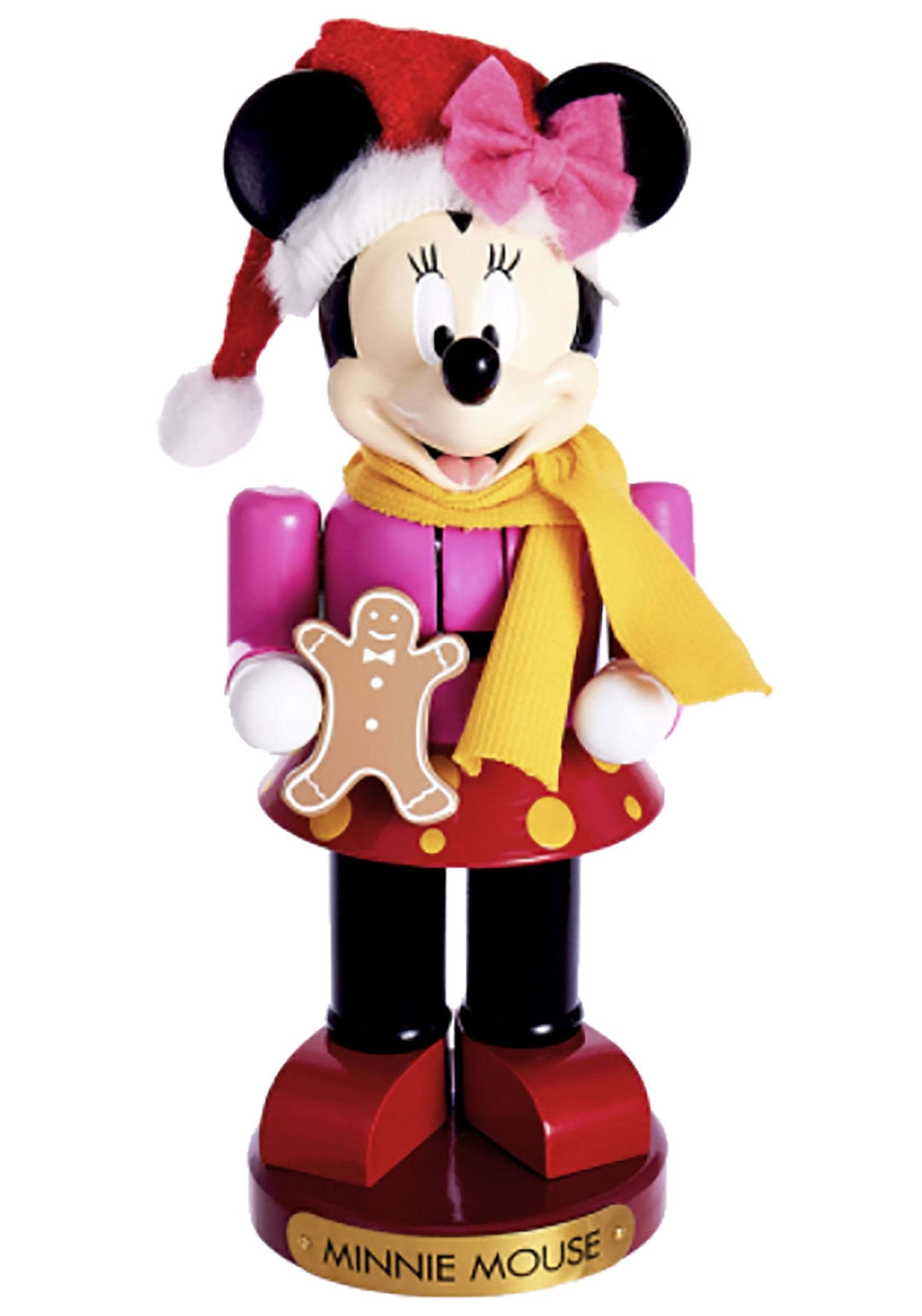 Kurt Adler Minnie Maus Nussknacker, pink Standard, Standard