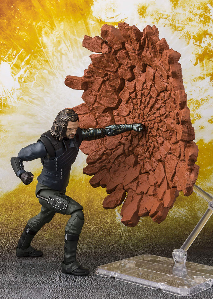 Bandai Tamashii Nations BAS55177 Bandai S.H.Figuarts Bucky & Tamashii Effect Impact Avengers Bucky A