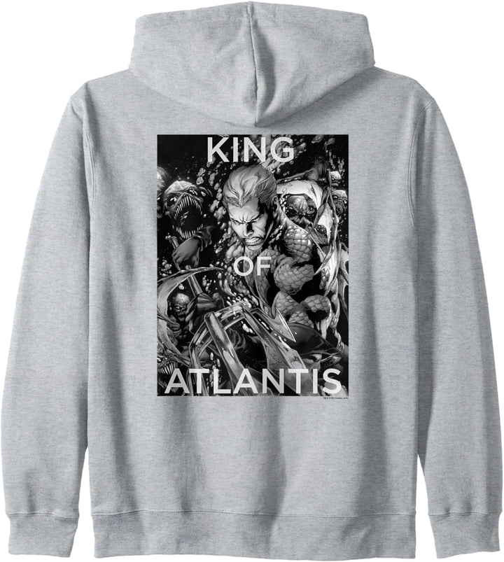 Aquaman King of Atlantis Greyscale Kapuzenjacke