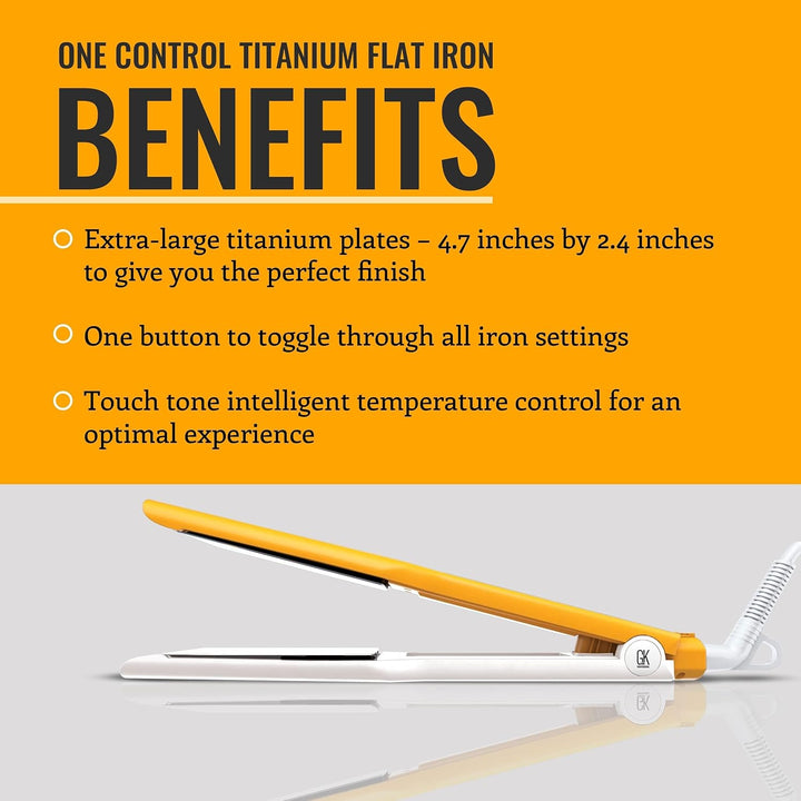 GK HAIR Global Keratin one Control Flat iron