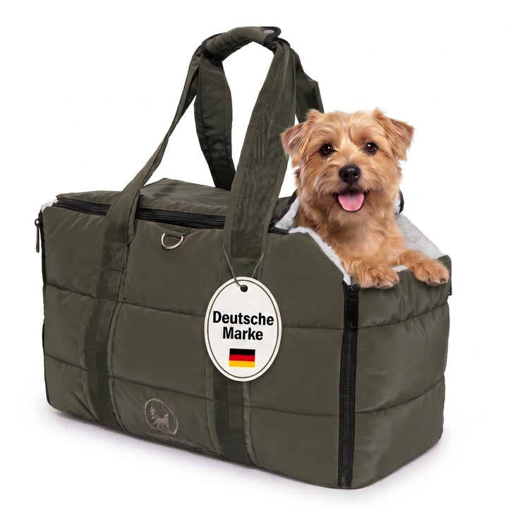 2-in-1 Hundetasche für kleine Hunde 10kg – Hundetragetasche &amp; Reisedecke – Tragetasche für Welpen &amp;