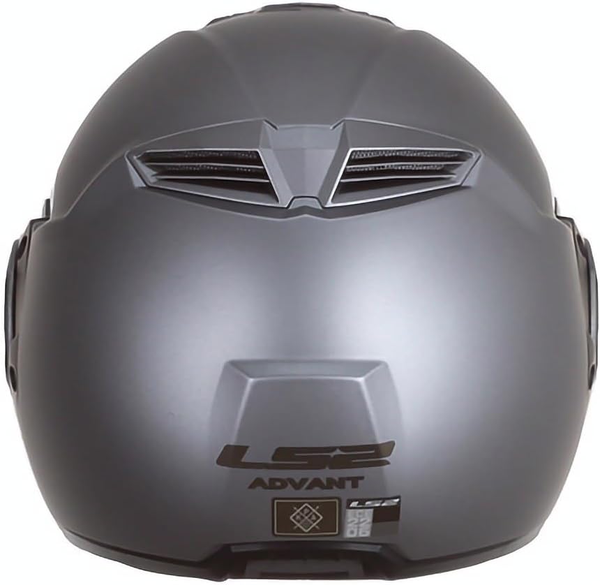 LS2, Modularhelme motorrad ADVANT solid mat titanium, XL XL Mat titanium, XL Mat titanium