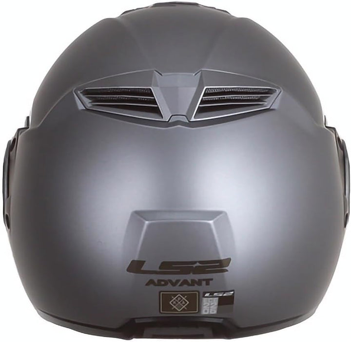 LS2, Modularhelme motorrad ADVANT solid mat titanium, XL XL Mat titanium, XL Mat titanium