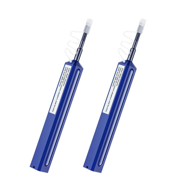 2 Stück Glasfaser-Reinigungsstifte, 1,25 mm Glasfaser-Reinigungswerkzeug für LC/MU, mit mehr als 800