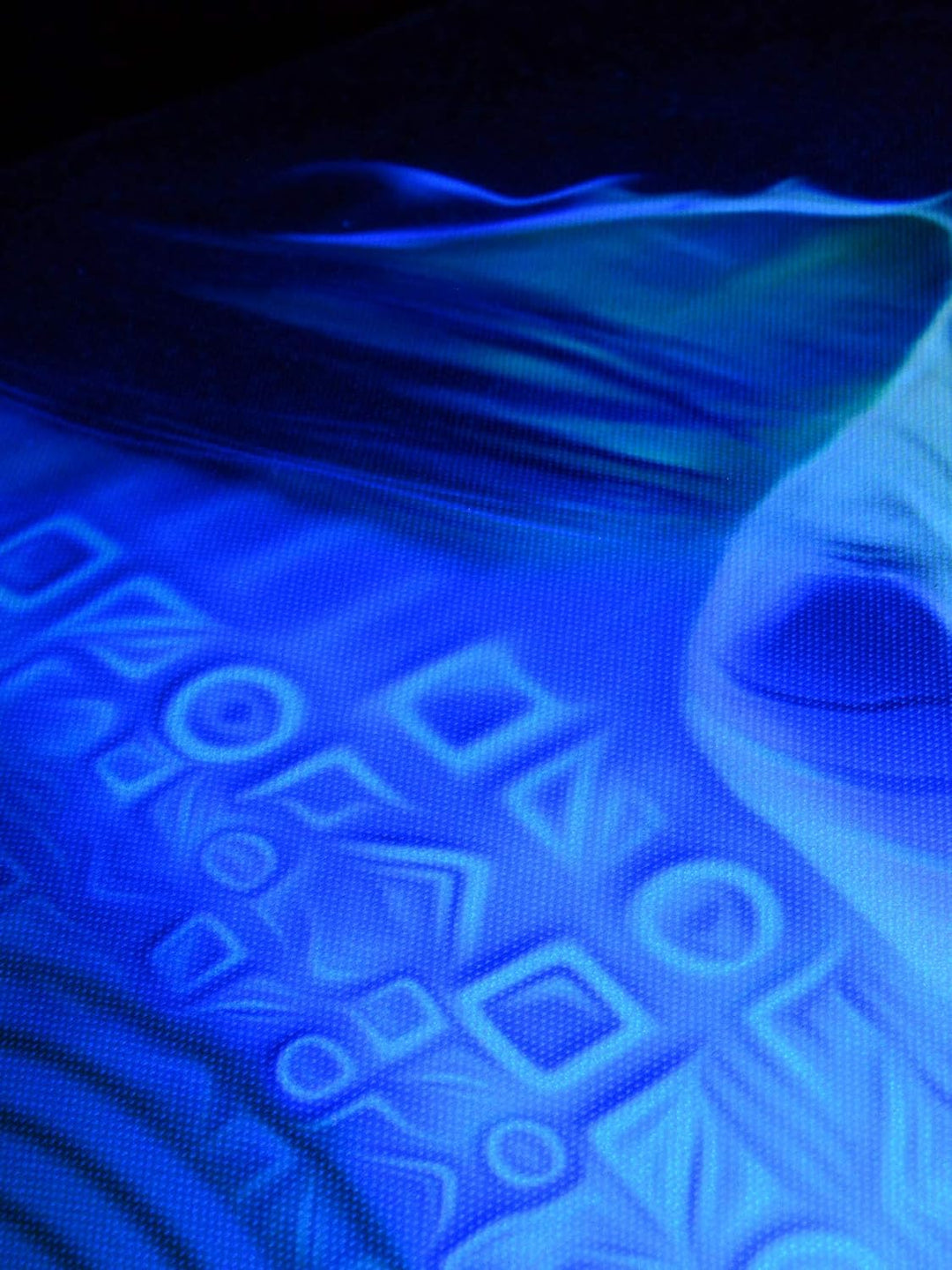 PSYWORK Schwarzlicht Kissen Neon Prismatic, 60x60cm