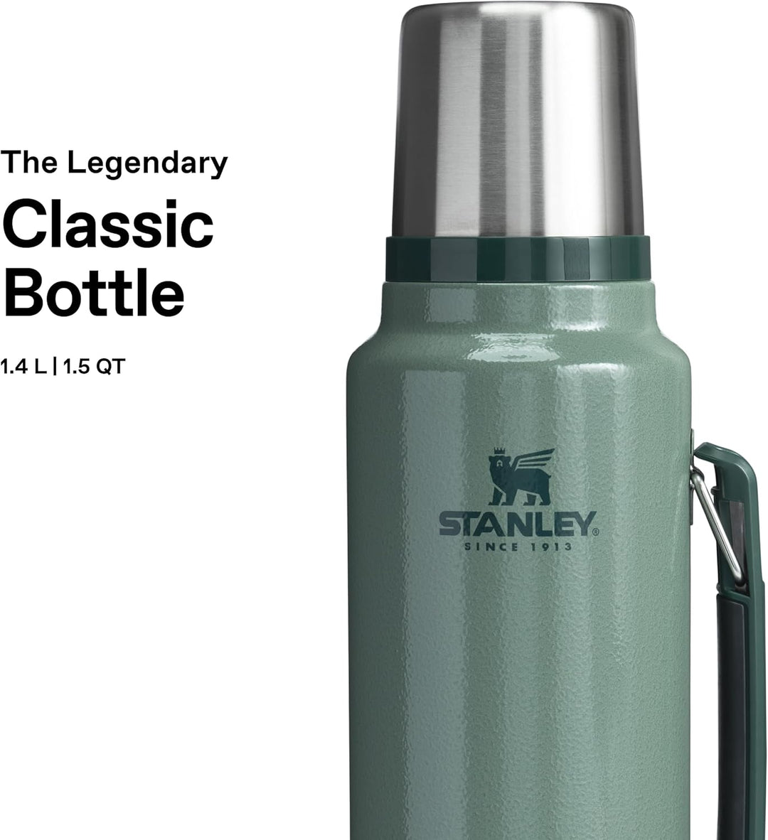 Stanley 1913 Classic Legendary Thermosflasche 1.4L - Thermos Hält 40 Stunden Heiss Oder Kalt - Edels