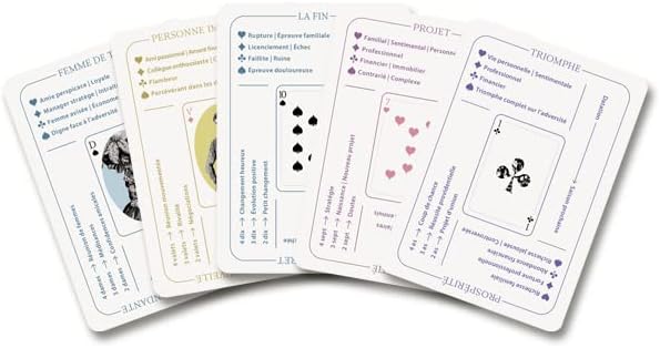 Grimaud Die Spielkarten von Joséphine Cartomanie, 10026647, Mehrfarbig