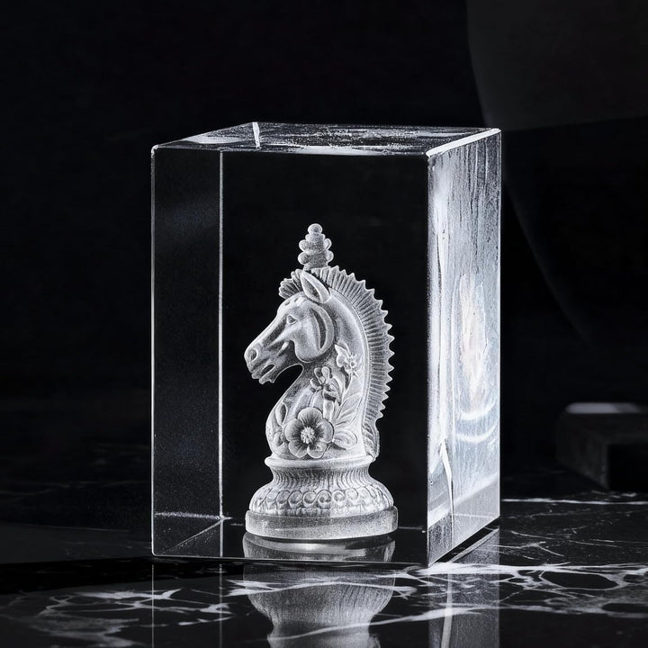 xTool K9 Glas Rechteck (1 Stück), kompatibel mit xTool F2 Ultra UV – hochwertiges UV-Druck-/Gravurgl