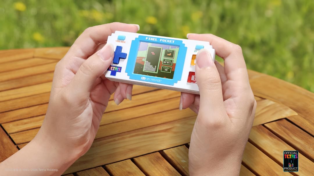 My Arcade Pixel Pocket Tetris Mini Portable Retro Console One Size