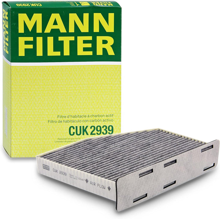 1x MANN-FILTER Ölfilter, 1x MANN-FILTER Luftfilter, 1x MANN-FILTER Innenraumfilter (Aktivkohlefilter