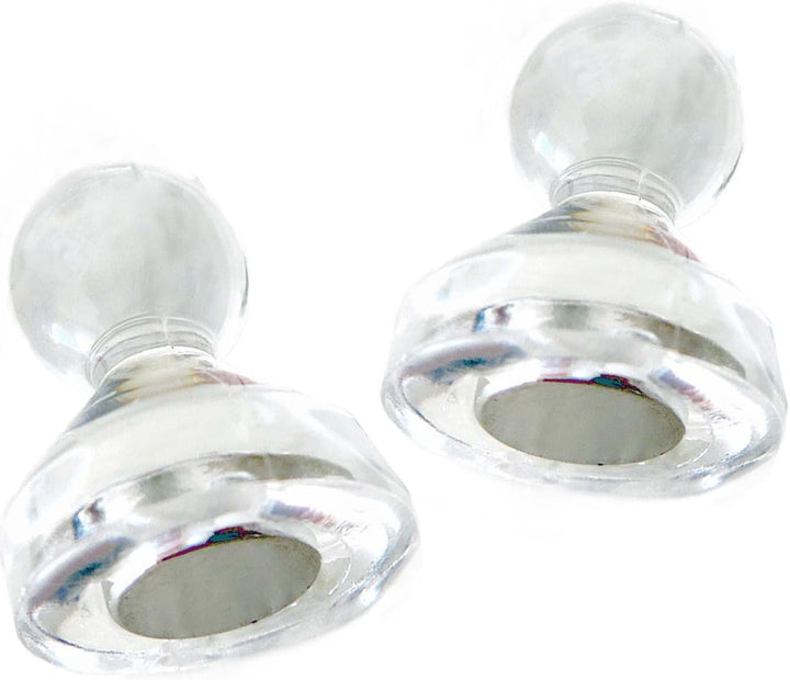 keepdrum MUS2WH Notenständer Weiss + Notenpult Magnete 10Stk + Tasche