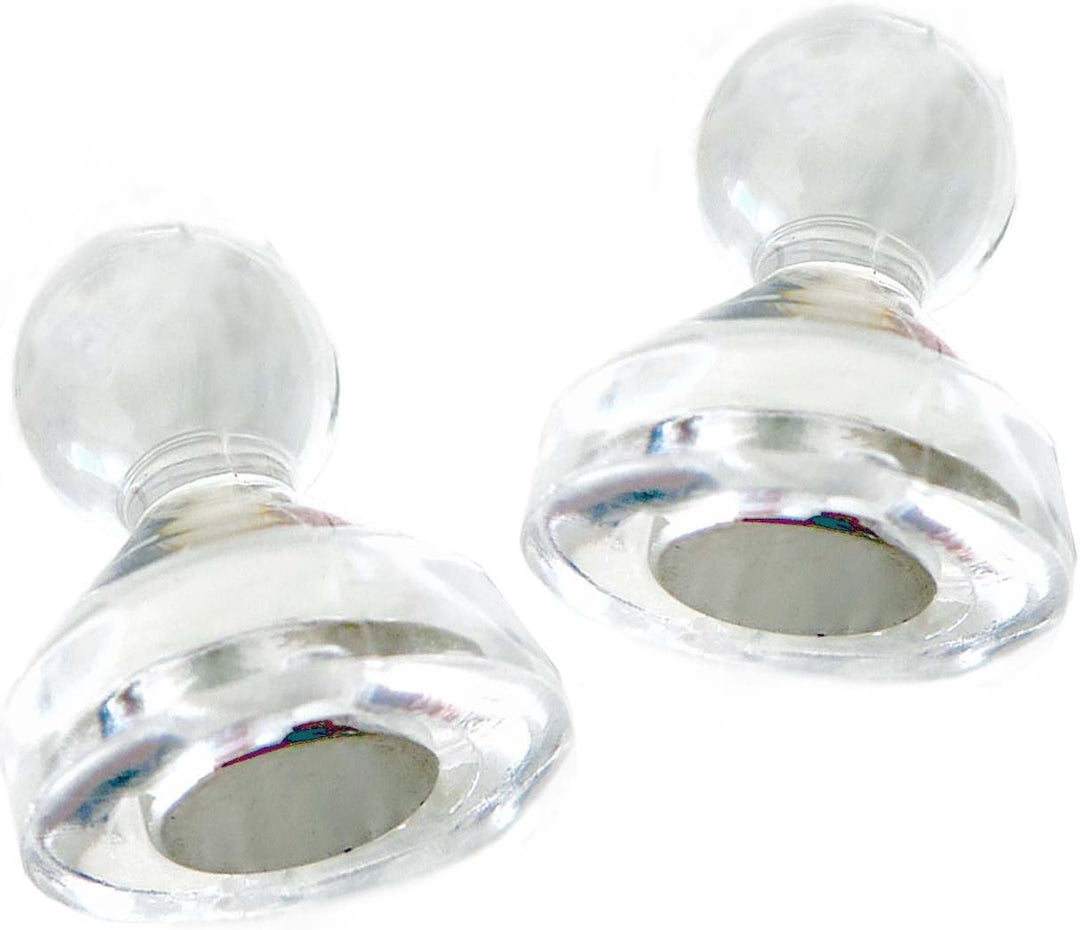 keepdrum MUS3SV Notenständer Silber mit Tasche + 2 Stück Notenpult Magnete