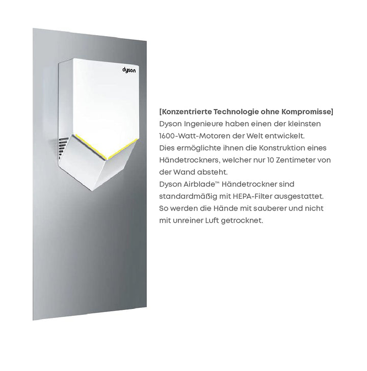 Dyson 307169-01 Airblade V HU02 Handtrockner,