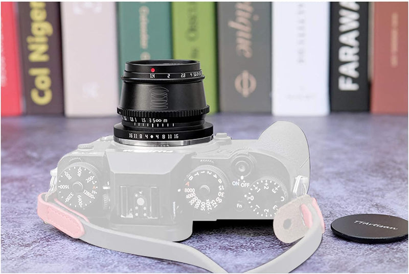 TTArtisan 35mm F 1.4 Objektiv APS-C MF Kameraobjektiv für EOS M-Mount Kameras M1 M2 M3 M5 M6 M61 M10