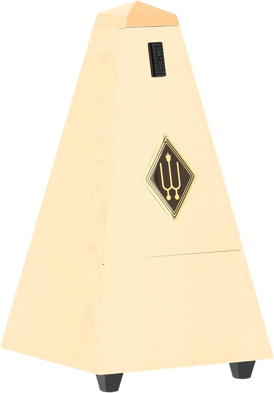 Wittner Metronom 807A Holzgehäuse ohne Glocke Taktell Pyramidenform Ahorn natur matt, natur matt