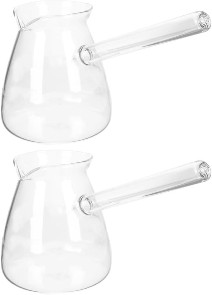 Housoutil Transparente Türkische Kaffeekanne 450 Ml Verdicktes Hochborosilikatglas Praktische Mit Se