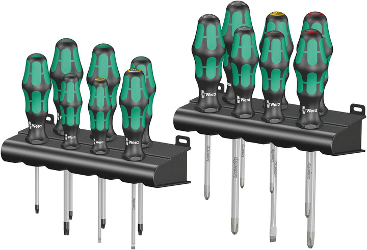 Wera Kraftform Big Pack 300, Schraubendreher Set 14-teilig, 05105630001 1 Grün