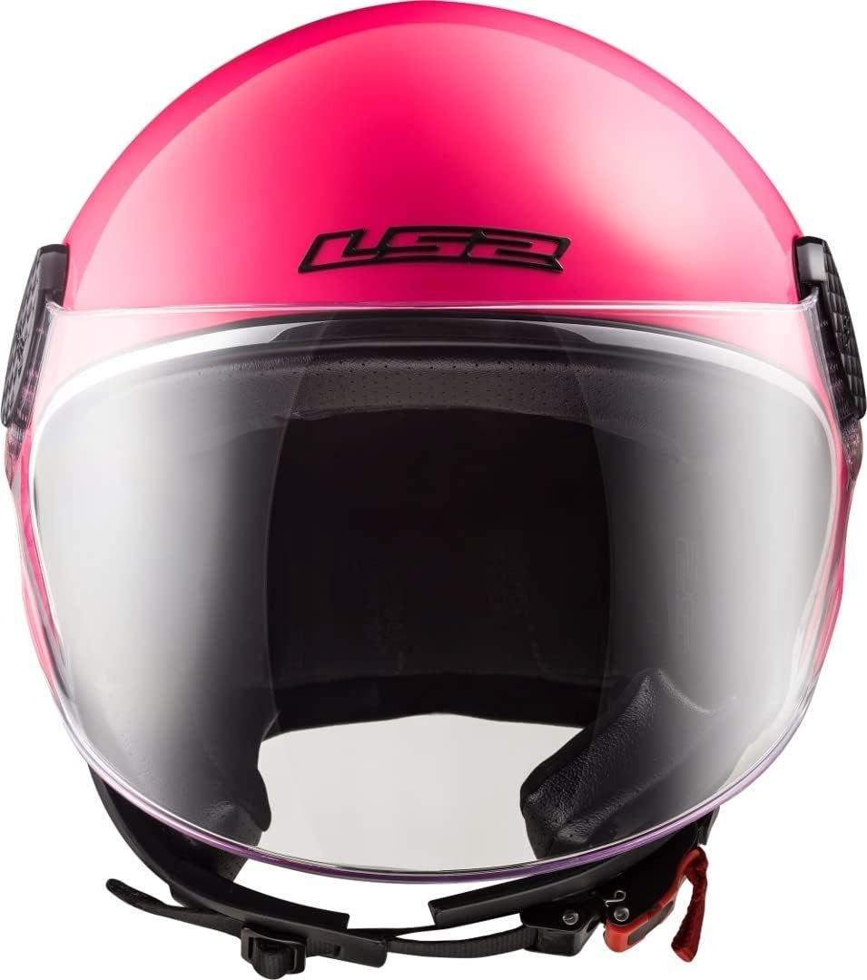 LS2 OF558 Sphere Jet Motorrad Open Gesicht HELMETADIES Frauen LUX Gloss PINK XXL, XXL