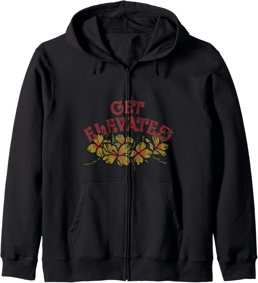 Trendy Floral Get Elevated Kapuzenjacke