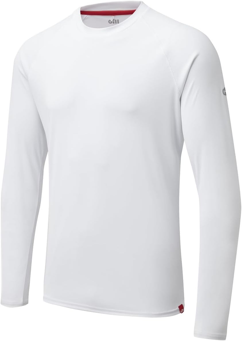 Gill Herren Uv011 Bluse XXL Weiss, XXL Weiß
