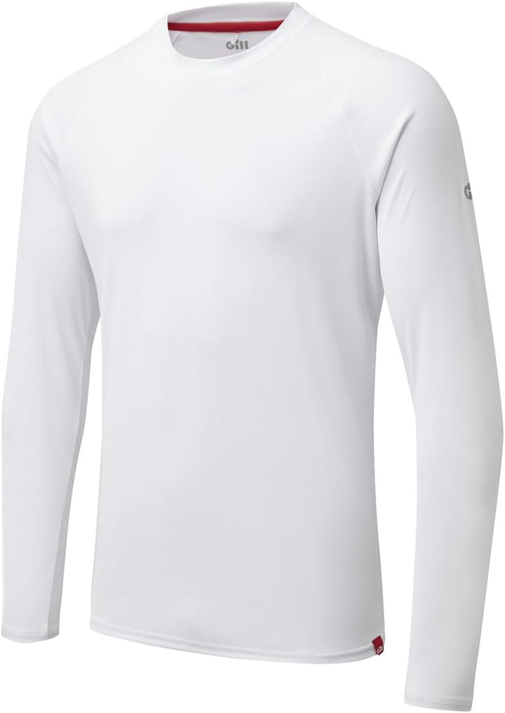 Gill Herren Uv011 Bluse XXL Weiss, XXL Weiß