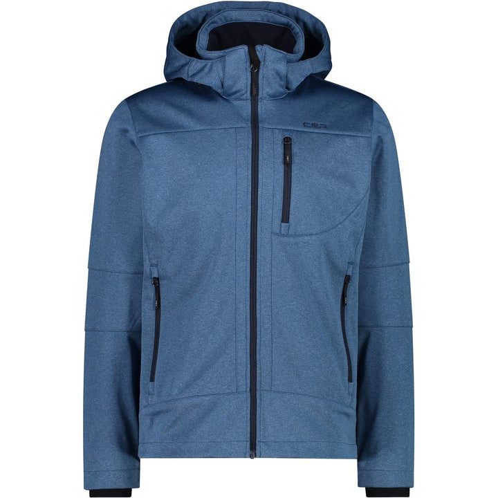 CMP Herren Zip Kapuzenjacke 50 Blaustein Mel., 50 Blaustein Mel.