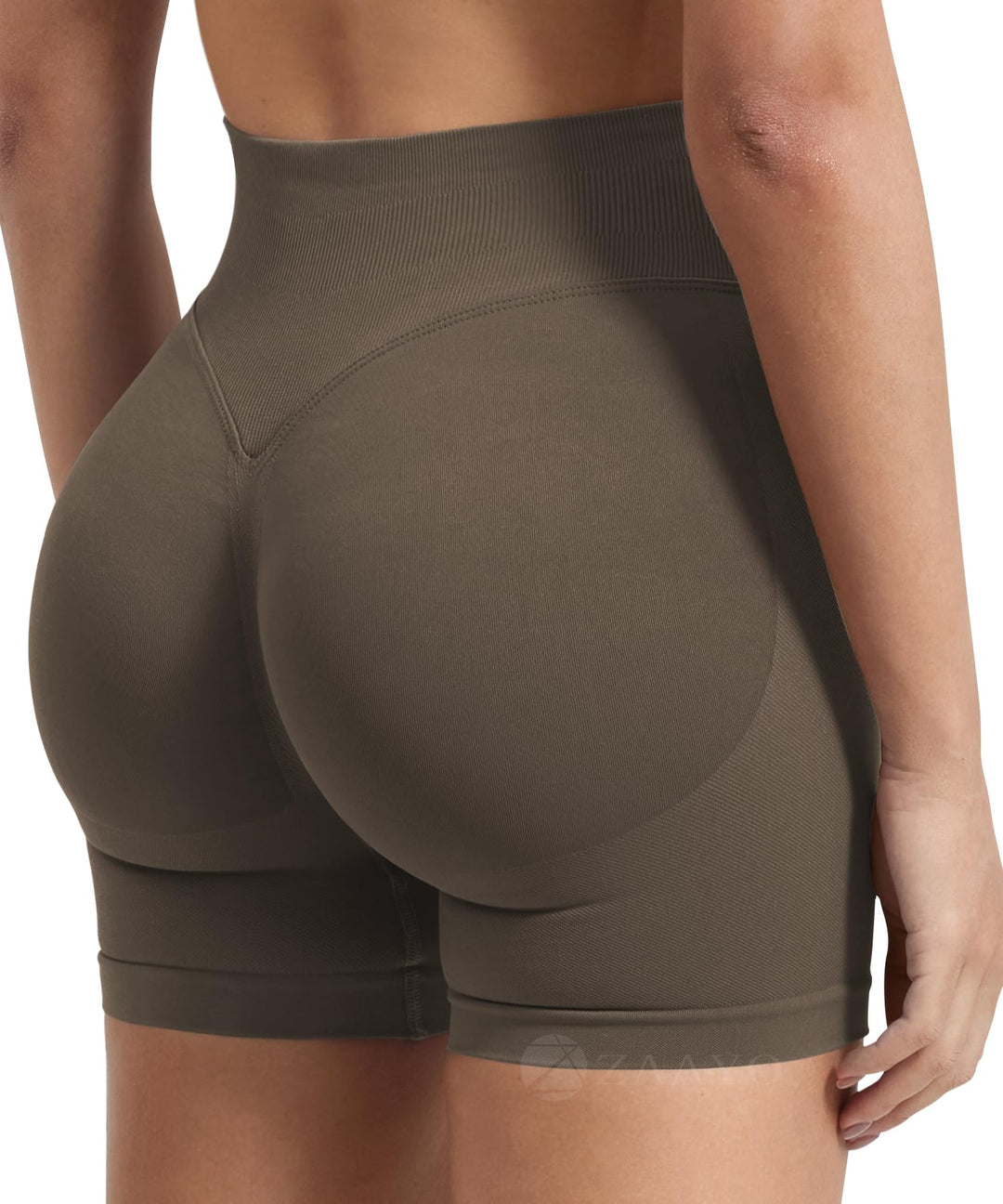 Damen Sport Shorts Hidden Scrunch Workout Auswirkungen Short 4.5 "Scrunch Butt Lifting Gym Short Nah
