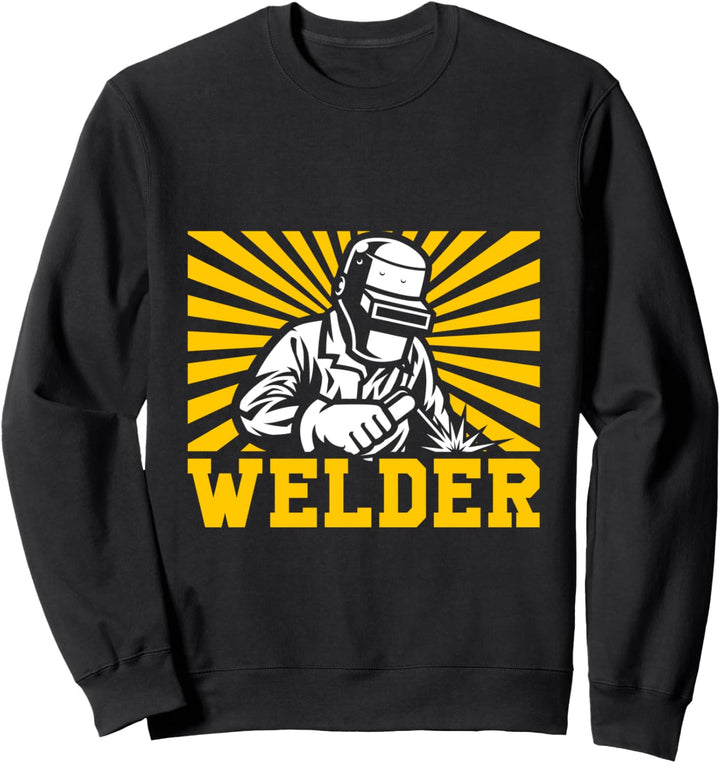 Schweisser Schweissen Handwerk Schweissfachingenieur Arbeiter Sweatshirt