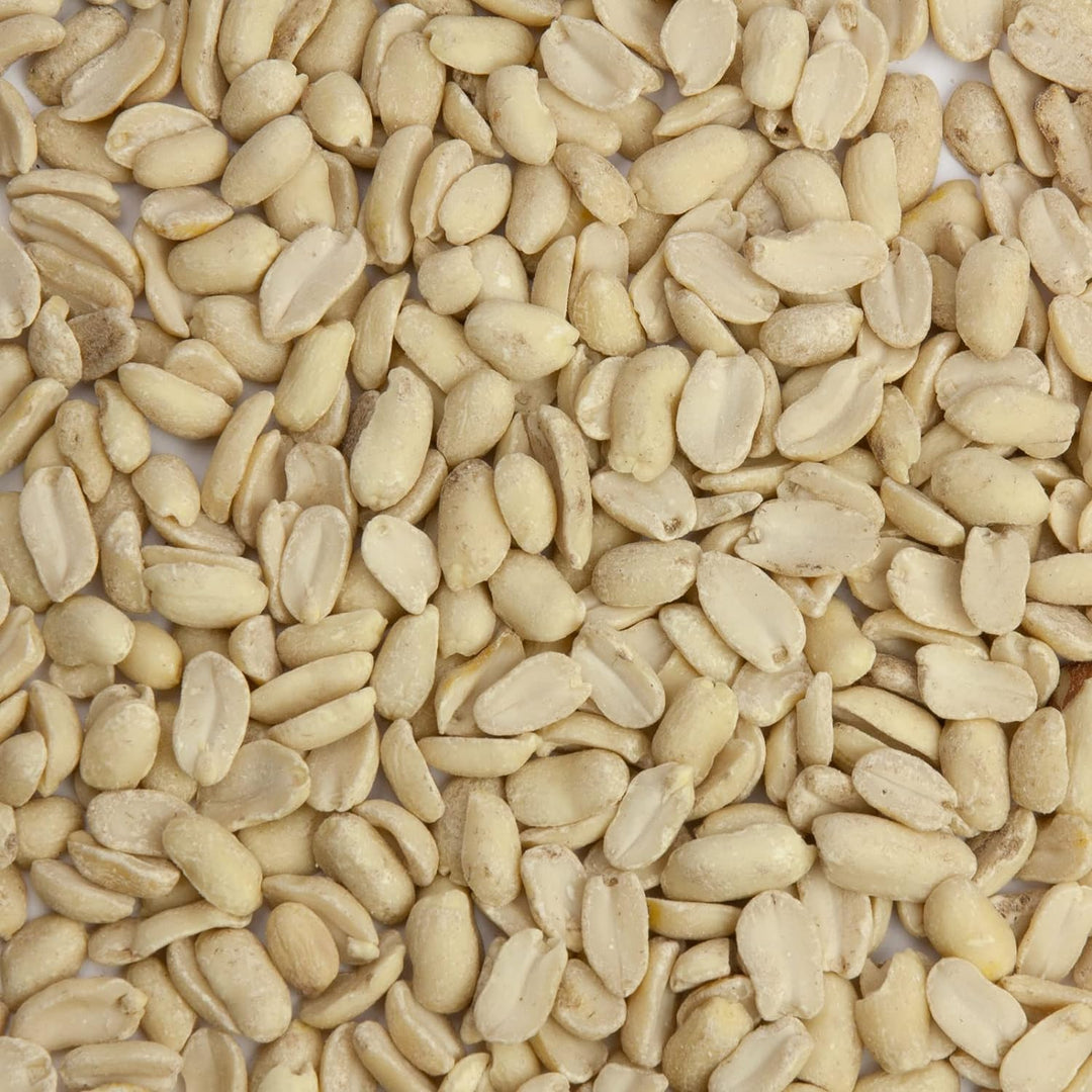 Erdnüsse Vogelfutter, blanchiert & halbiert, ohne Haut 25 kg 25.00 kg (1er Pack), 25.00 kg (1er Pack