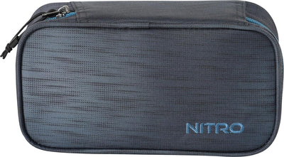 Nitro Pencil Case XL Inkl. Geo Dreieick & Stundenplan, Federmäppchen, Schlampermäppchen, Faulenzer B