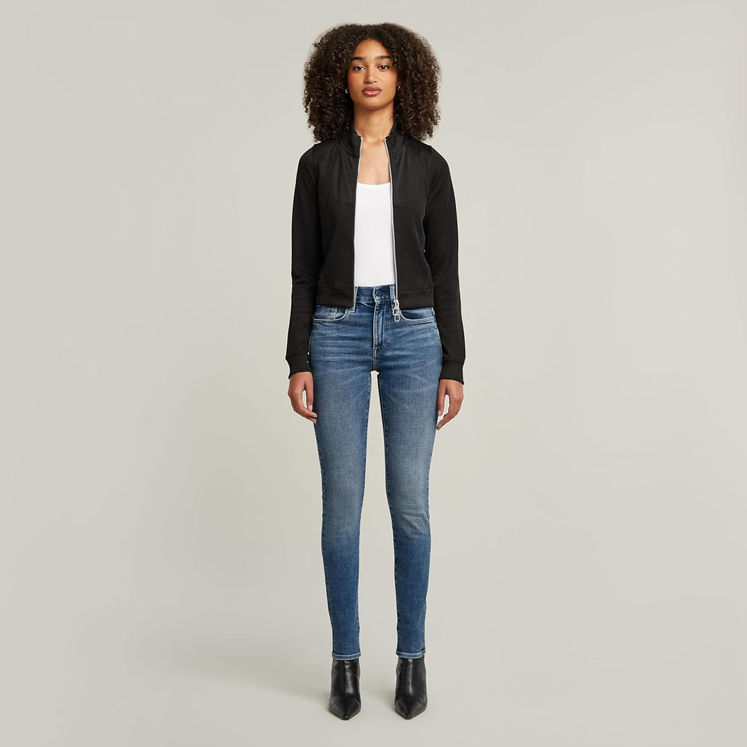 G-STAR Damen Lhana Skinny Wmn Jeans, Blau (Faded Cascade D19079-c051-c606)