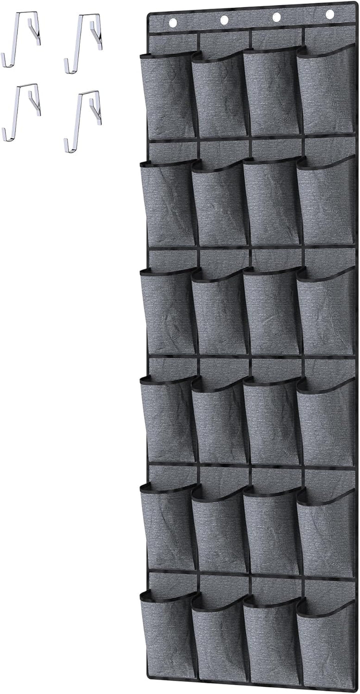 The Inventions Emporium Schuhorganizer hängend – Platzsparender Türorganizer für Schuhe, Schuhregal